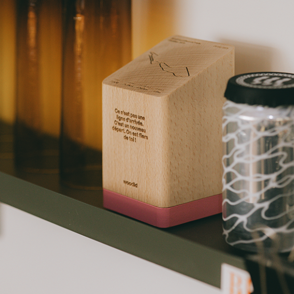 Trophée Woodid rose