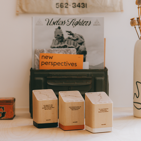 Trophées Woodid 3 coloris