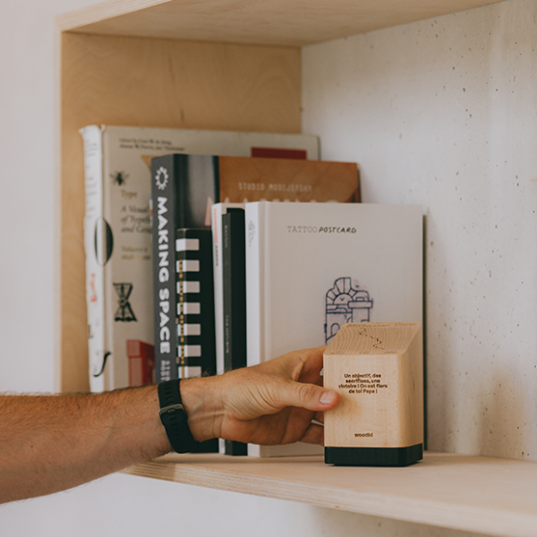 Trophée Woodid noir