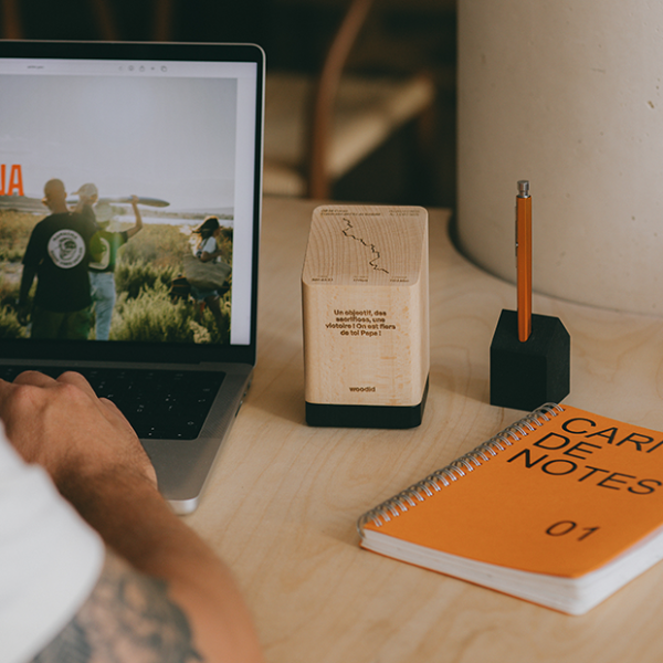 Trophée Woodid noir